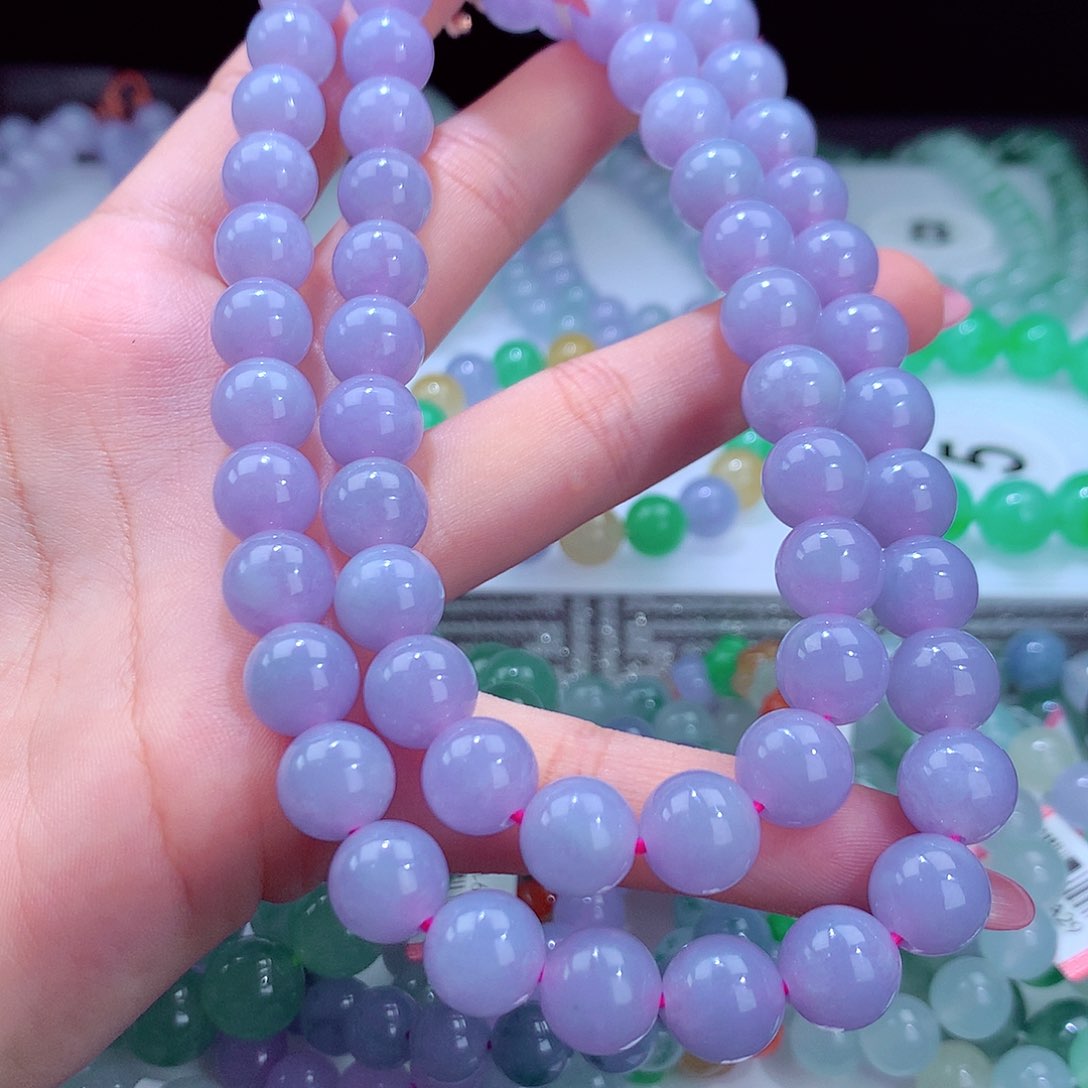 翡翠手链未镶嵌卡10