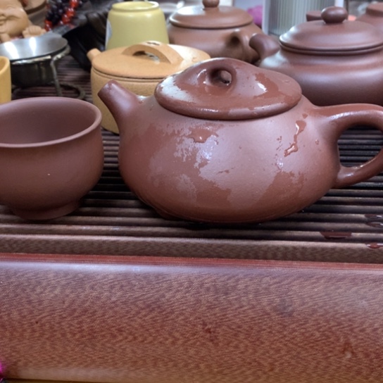 茶壶紫砂半手工石瓢