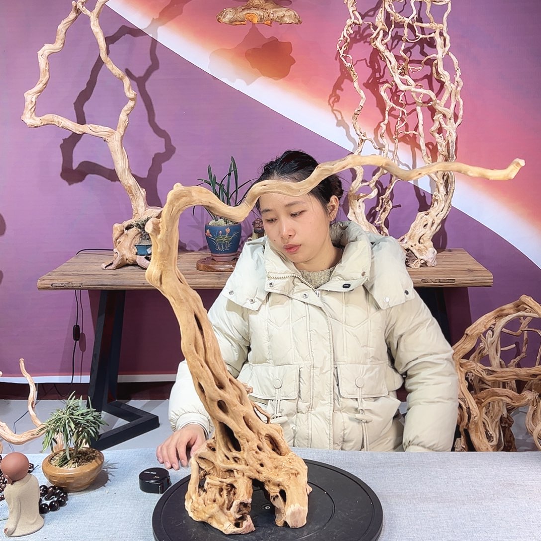 ****龘木天然杜鹃根根艺摆件