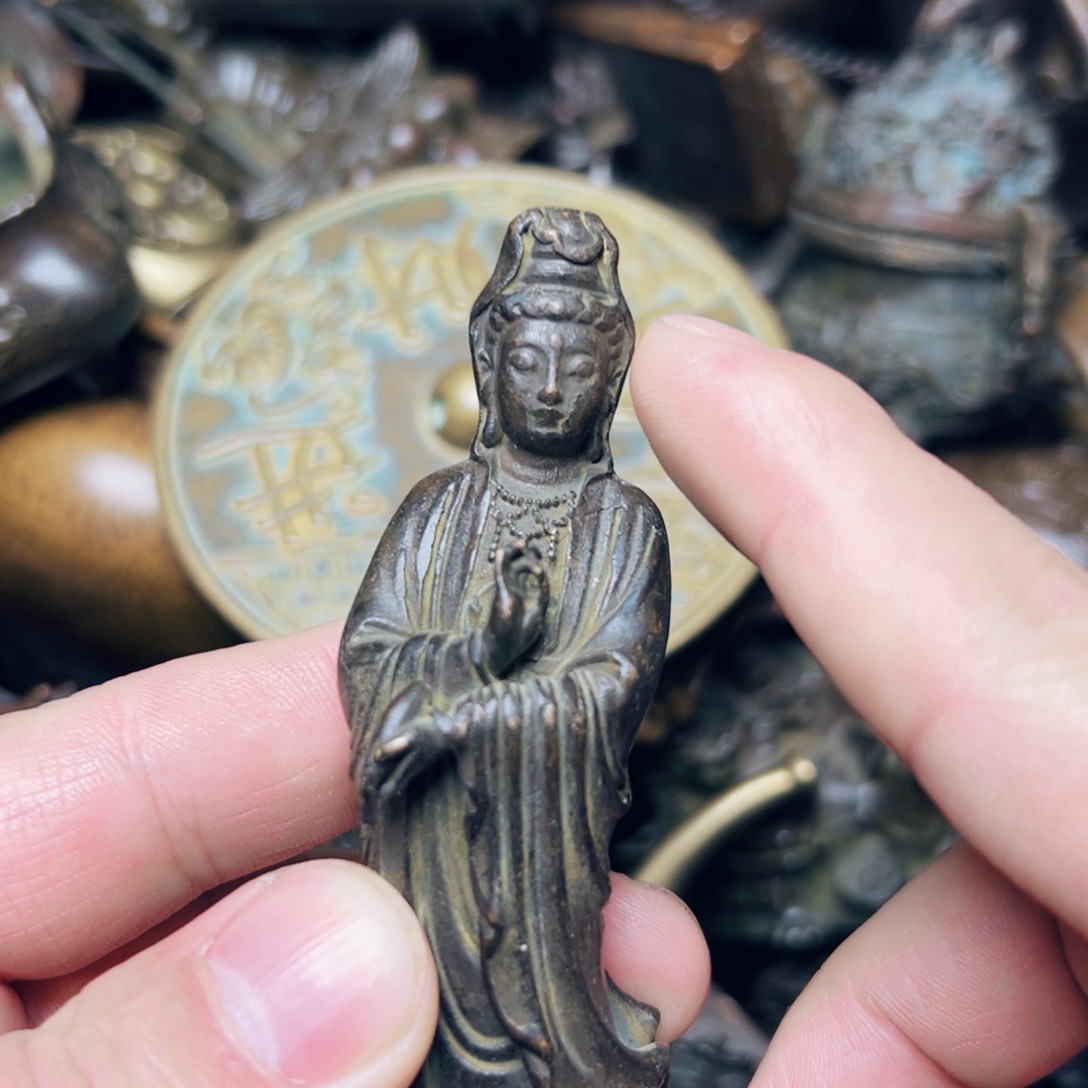 古玩铜器铜器摆件