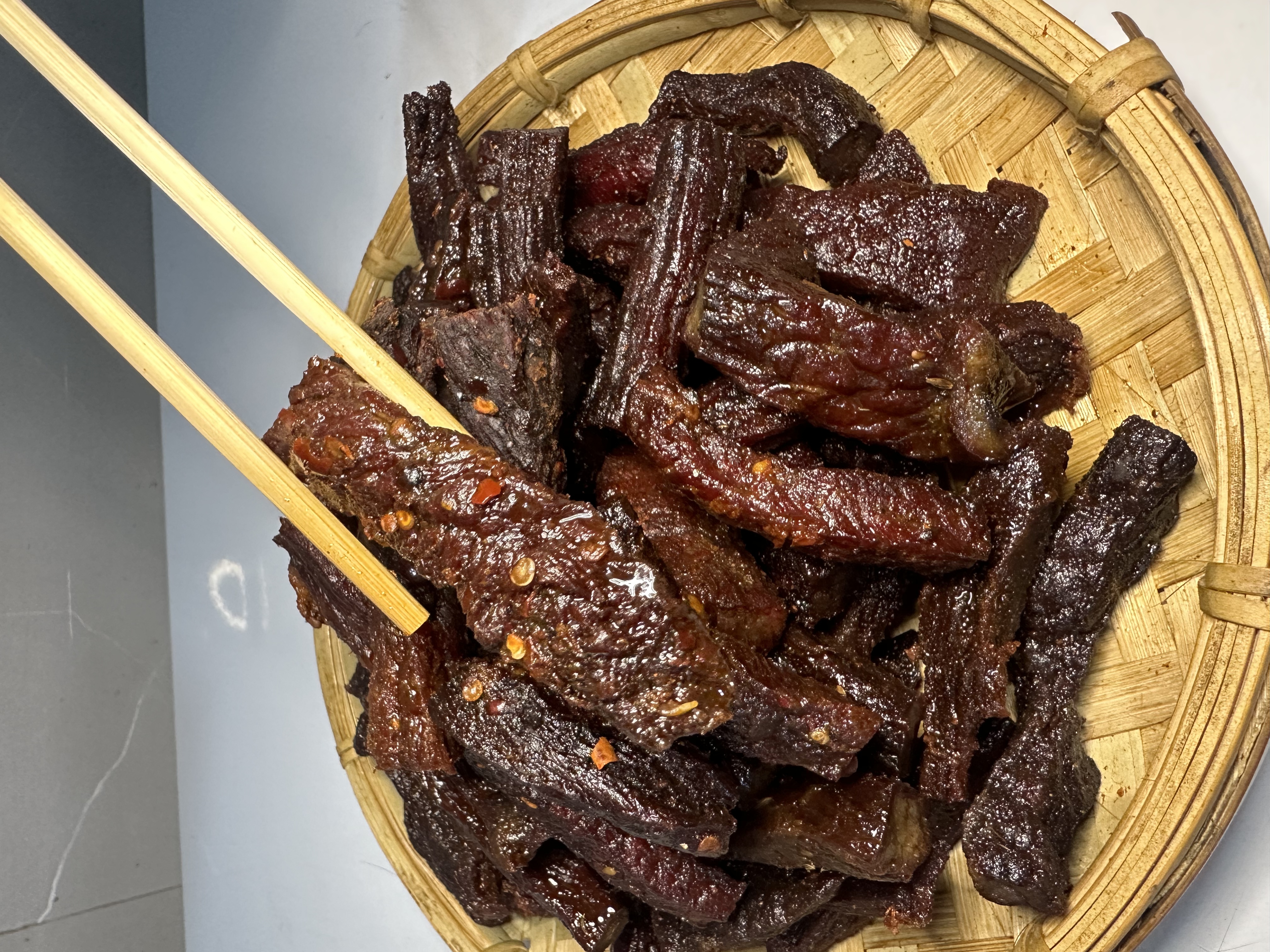 德宏保月傣家牛干巴香辣口味