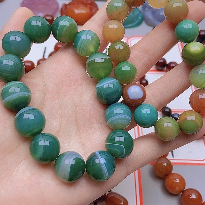 【闪购商品】玛瑙/玉髓未镶嵌珠宝半成品南*