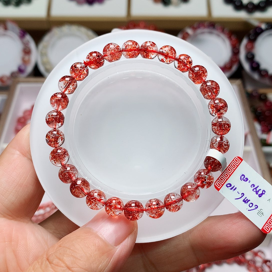 未镶嵌水晶手链水晶