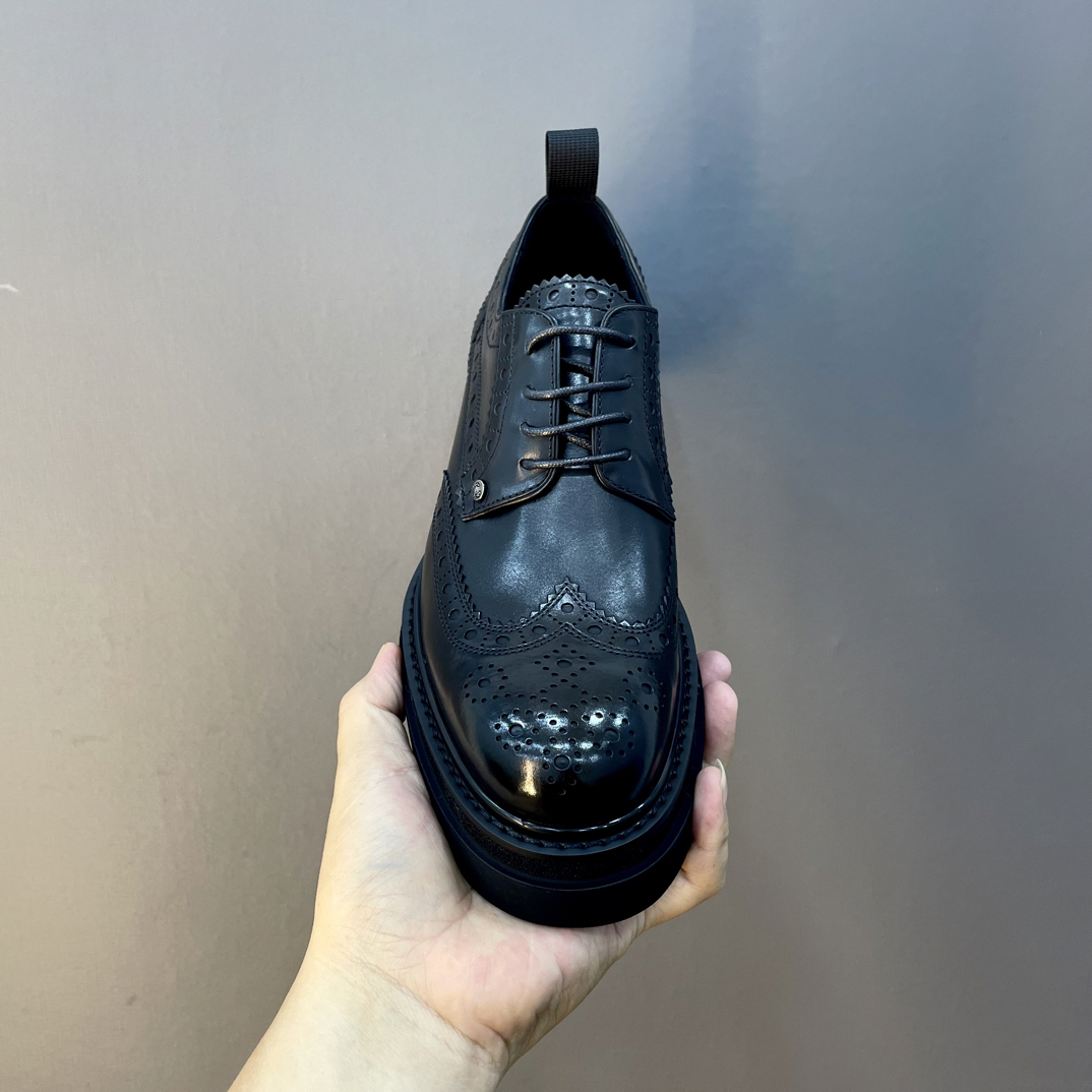 9高端品质 纯皮时尚休闲男鞋388-3