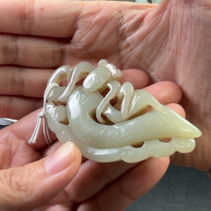 和田玉挂件未镶嵌用****5