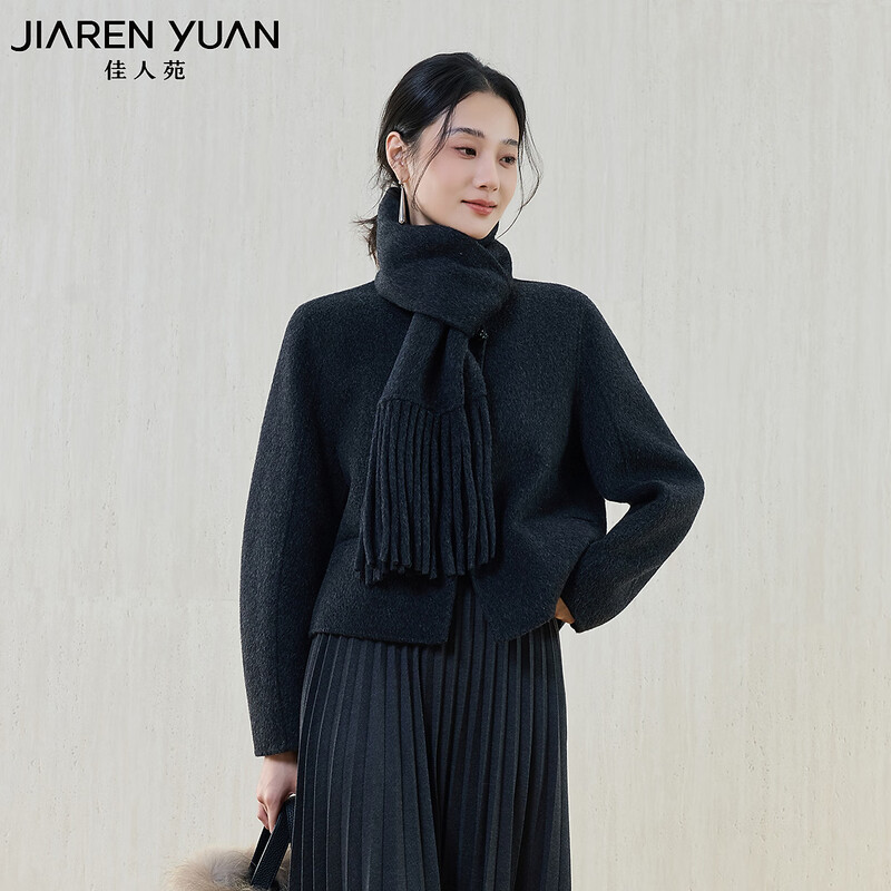 佳人苑毛呢外套J444512