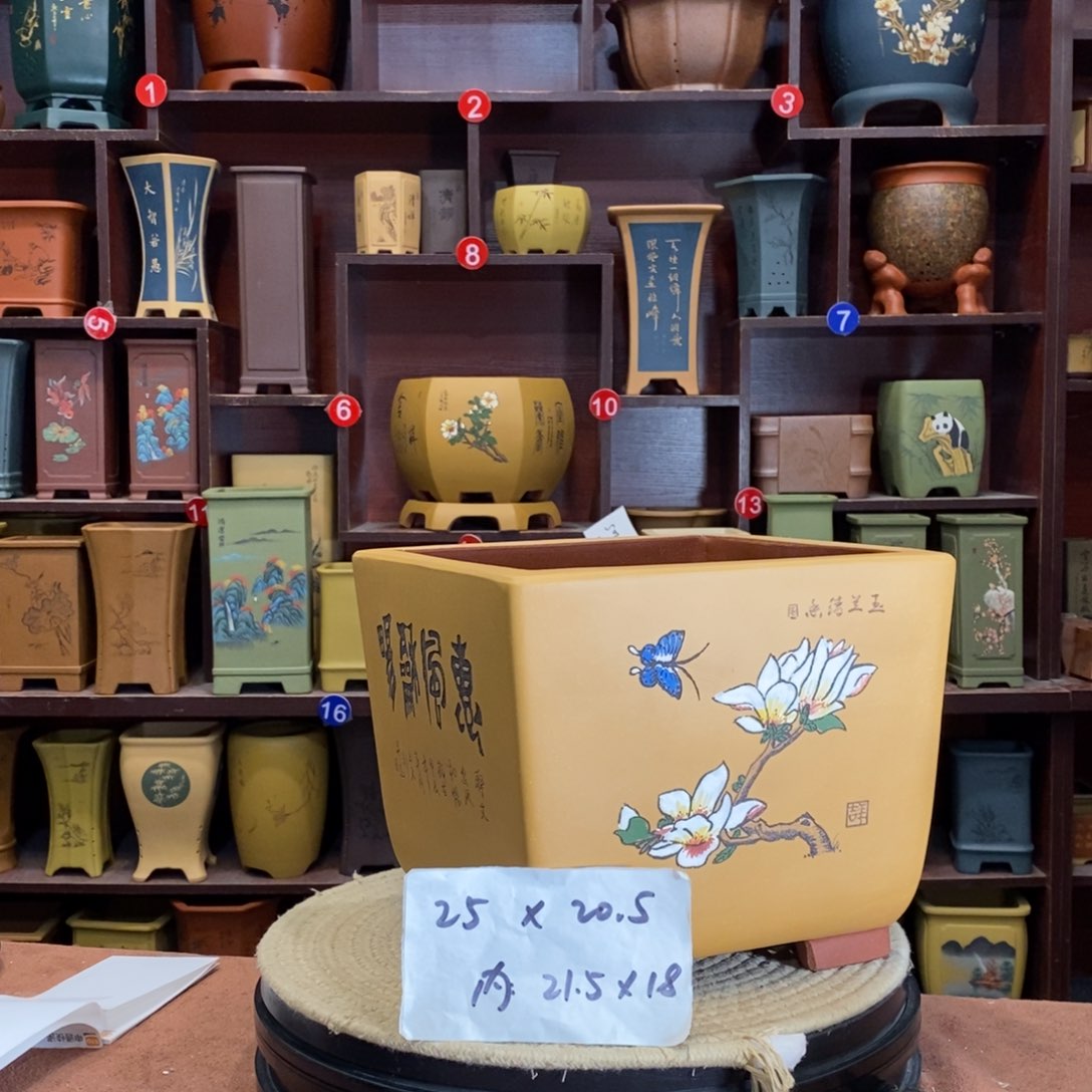 紫砂花盆紫砂艺术