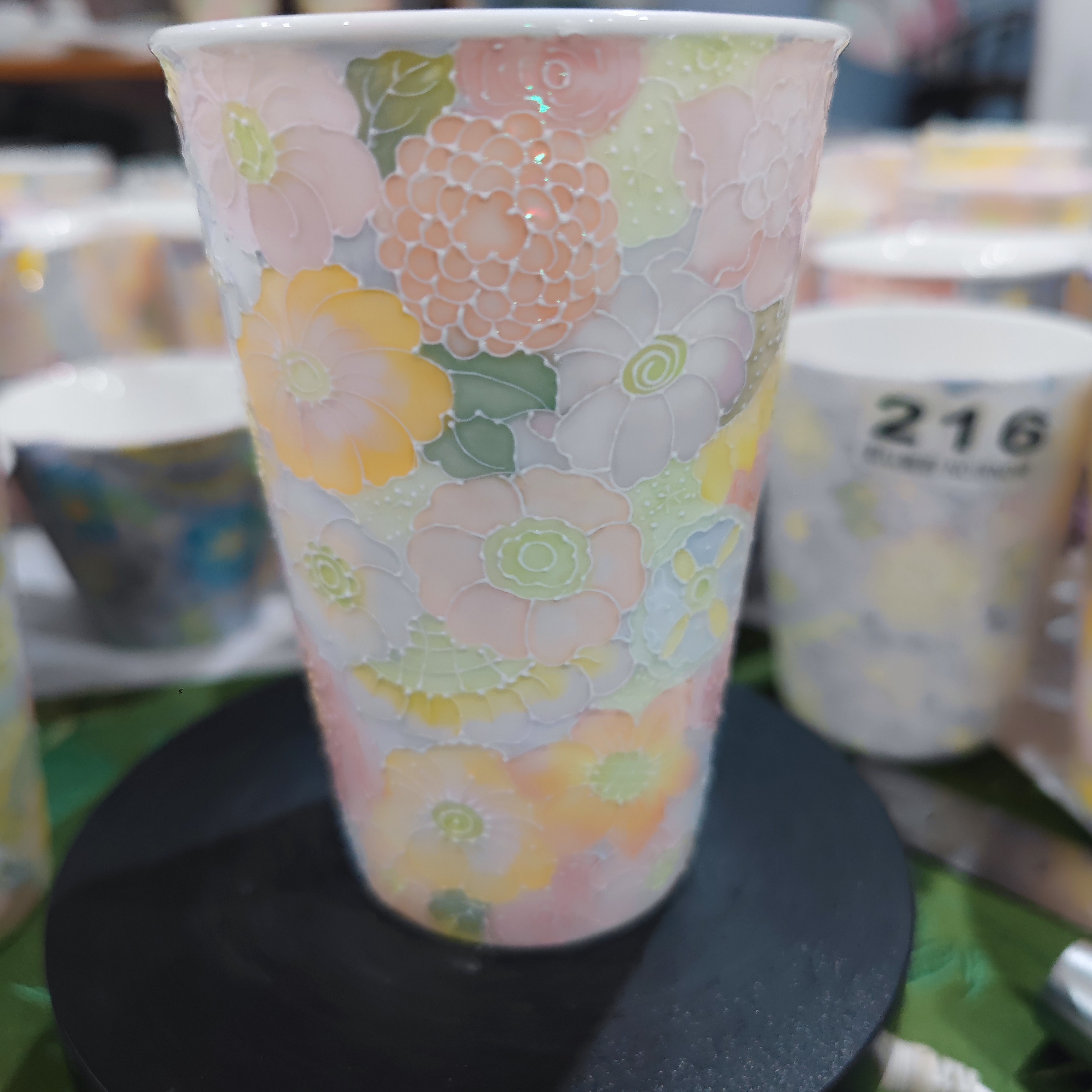 玉泥万花可乐杯家用喝水随行杯具体以实物为准