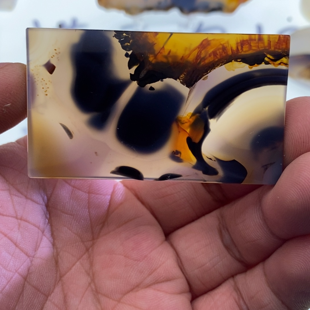 玛瑙/玉髓牌子足银镀金镶嵌