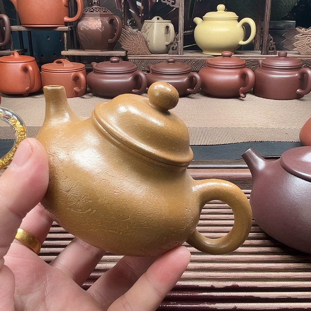 紫砂茶壶好*儿原矿紫砂