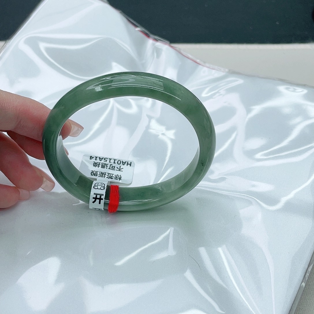 翡翠手镯未镶嵌贵妃56.5