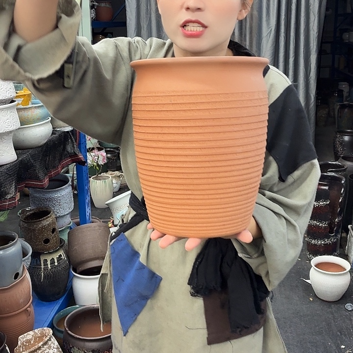 20+25 -粗陶花盆有孔