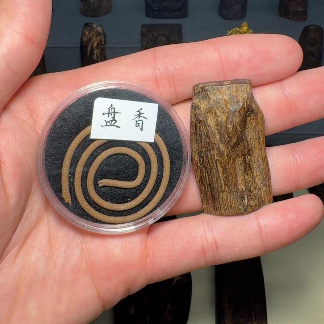 无*子盘香+柬埔寨金丝糖结10.3克