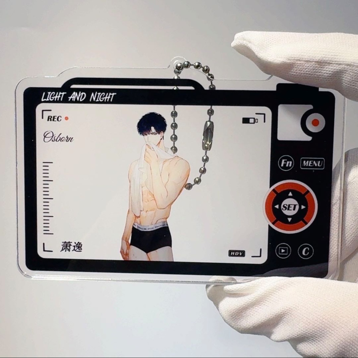 光夜照相机亚克力透卡相机卡牌【直播间拆】