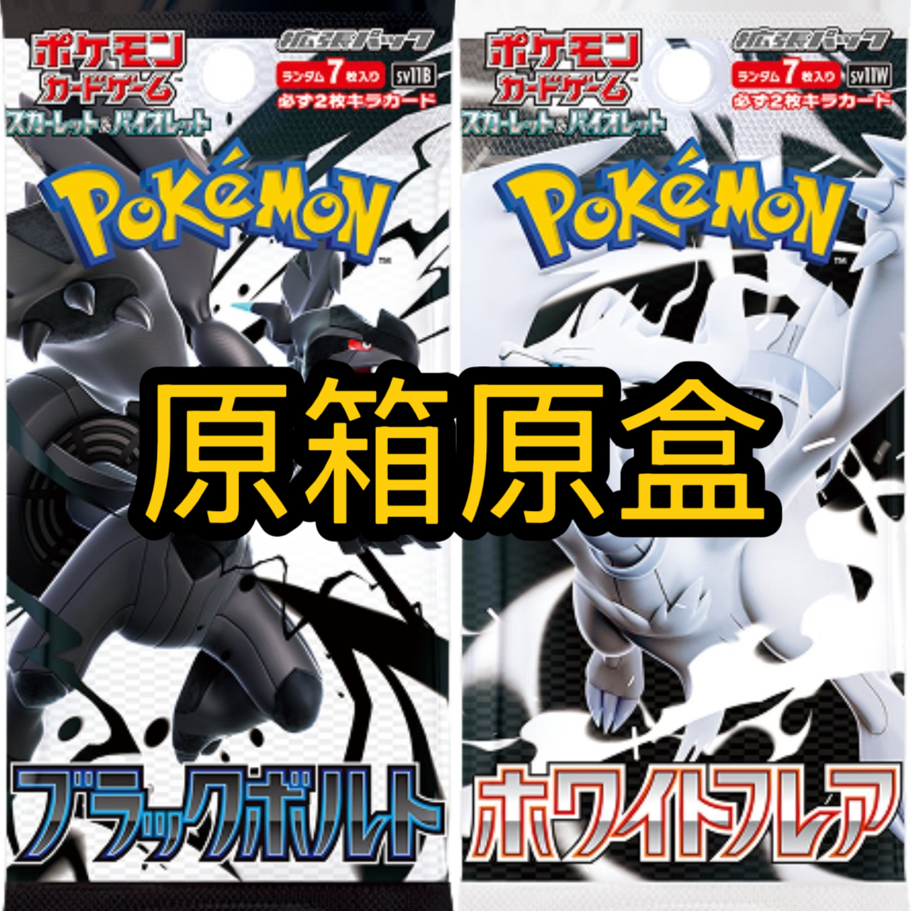  【SV11BW】PTCG日版黑龙白龙【盲盒代拆】