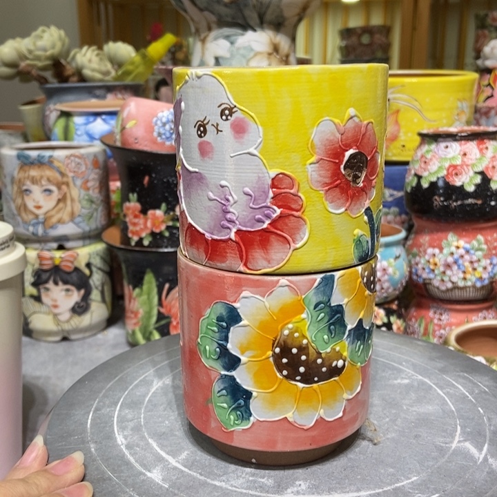 景德镇艺术手绘作品