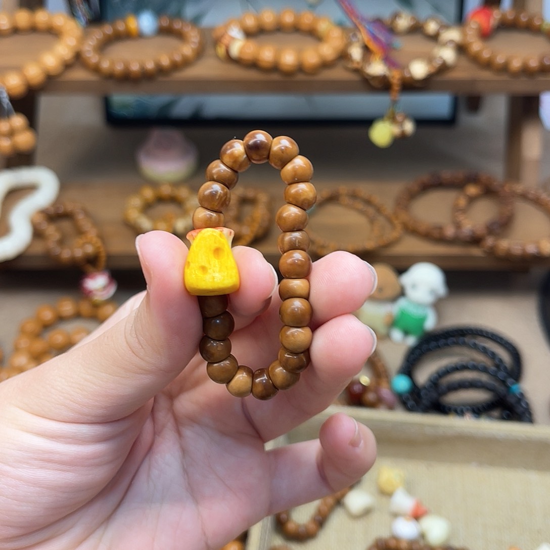 库克吊坠有****?手捻搭配奶酪