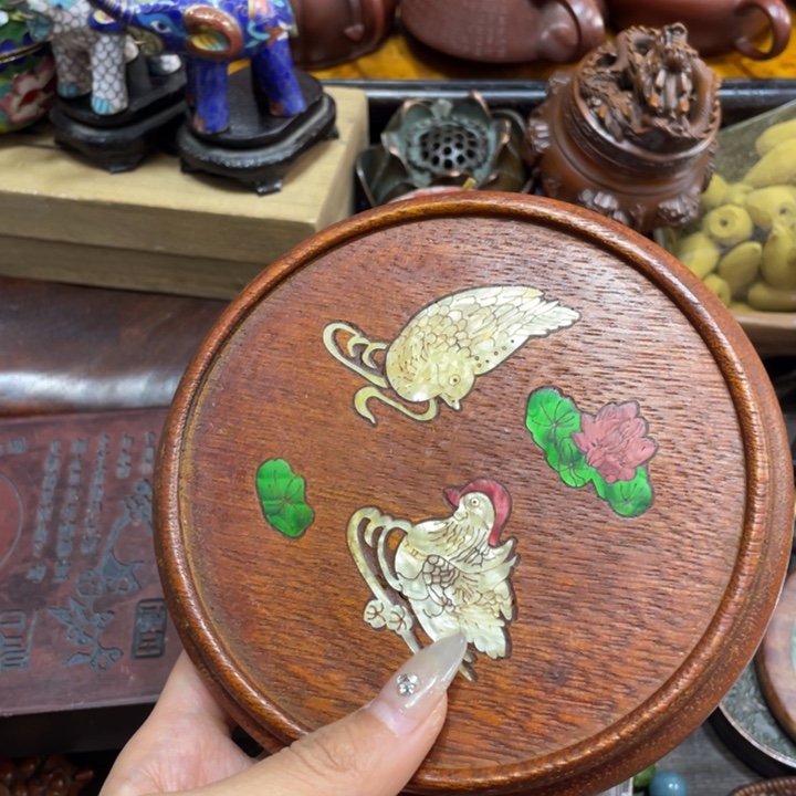 紫檀木类端景台木