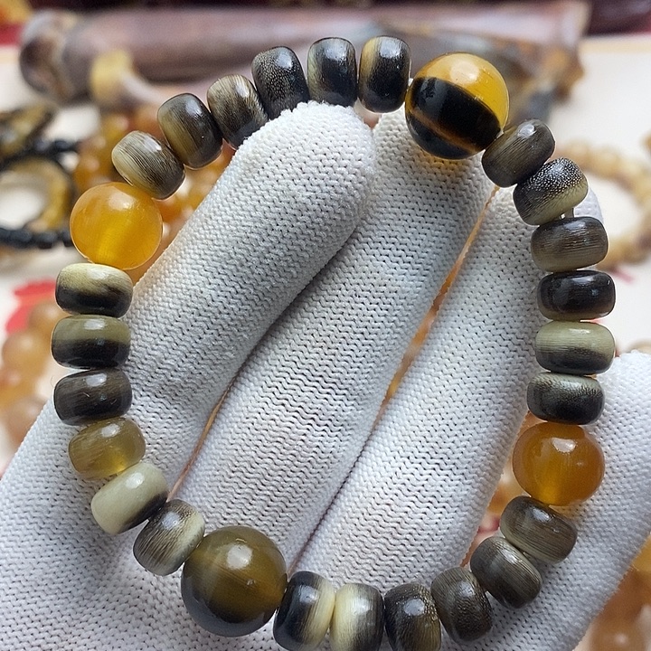 手串/手链驼骨驴蹄子半山半水单圈