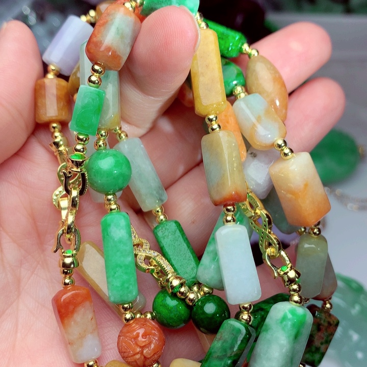 翡翠未镶嵌吊坠(不含链)多样性发一条