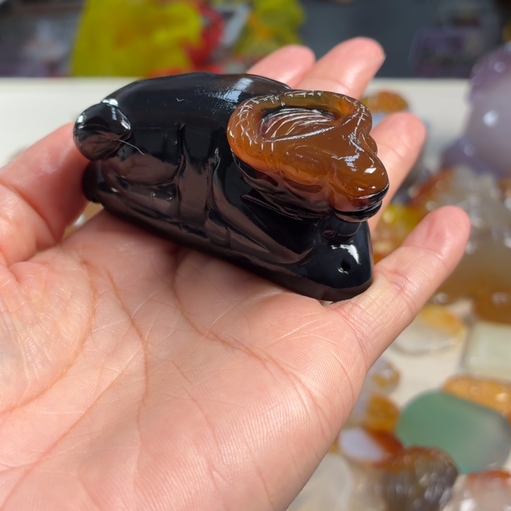 玛瑙/玉髓未镶嵌吊坠(不含链)