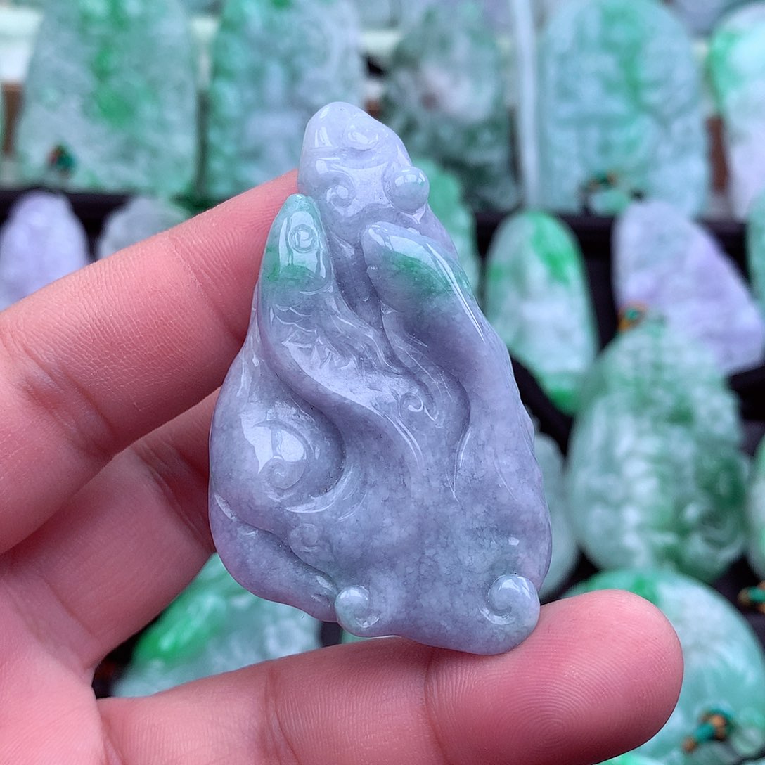 翡翠吊坠(不含链)未镶嵌