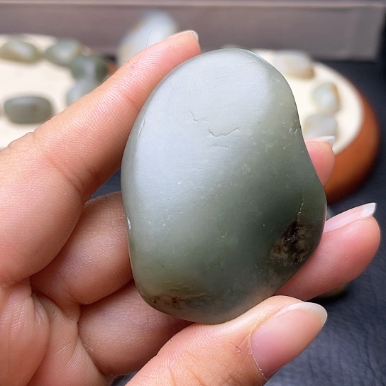 和田玉颈饰未镶嵌23