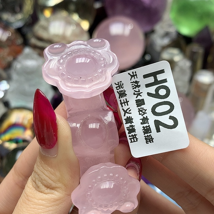 水晶未镶嵌水晶手把件