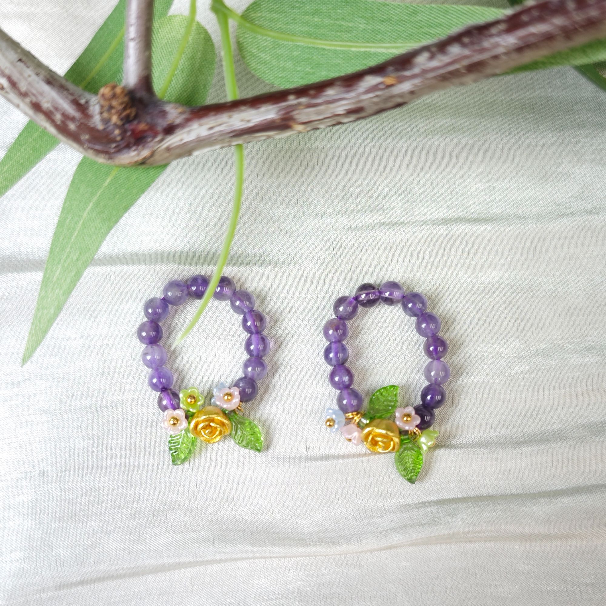 高定珠宝轻奢设计款舒俱晶水晶戒圈-a527