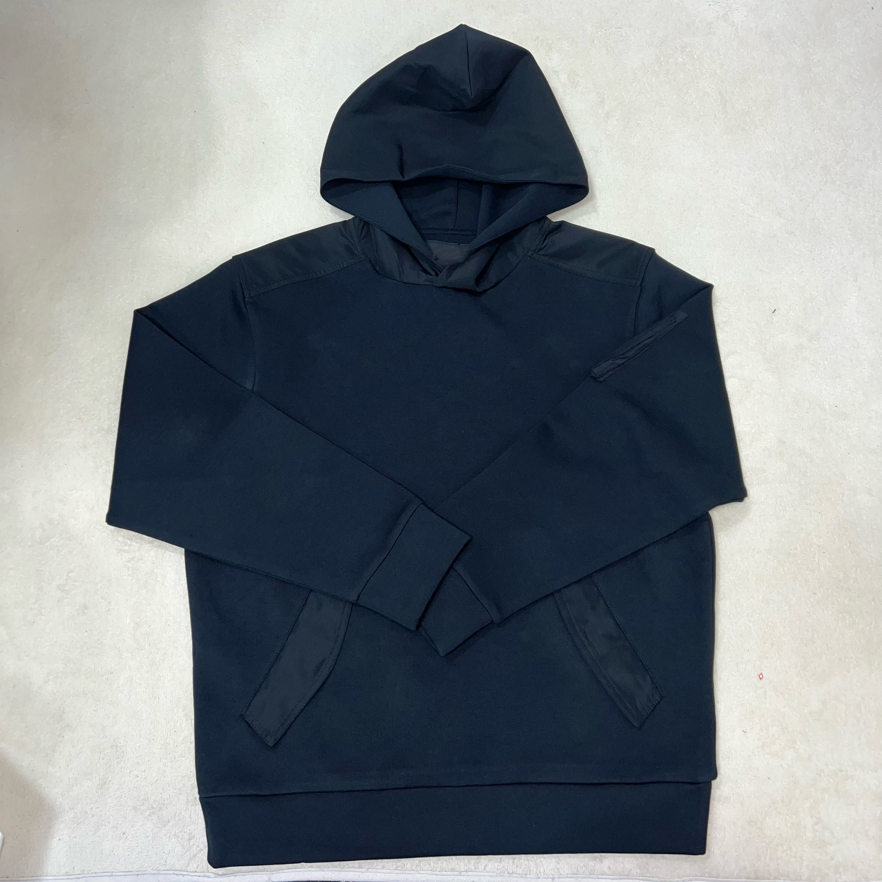 Sweet DD男士秋冬两侧按扣口袋休闲运动连帽宽松卫衣