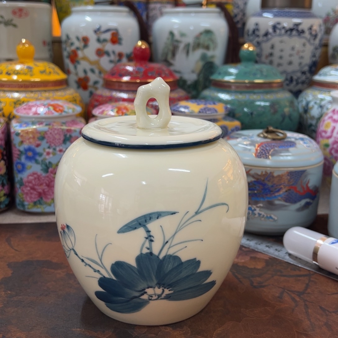 高端款家用茶叶罐