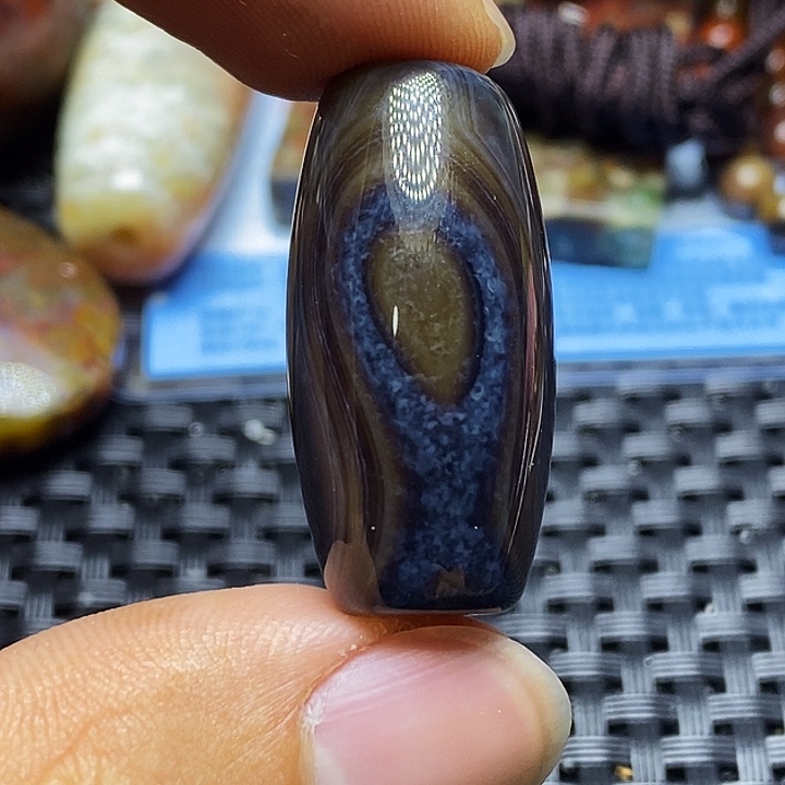 茶***深玛瑙/玉髓未镶嵌颈饰