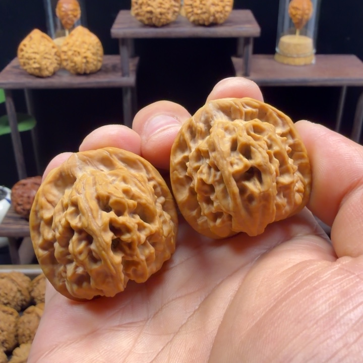 桃核把件天地（全品野生）