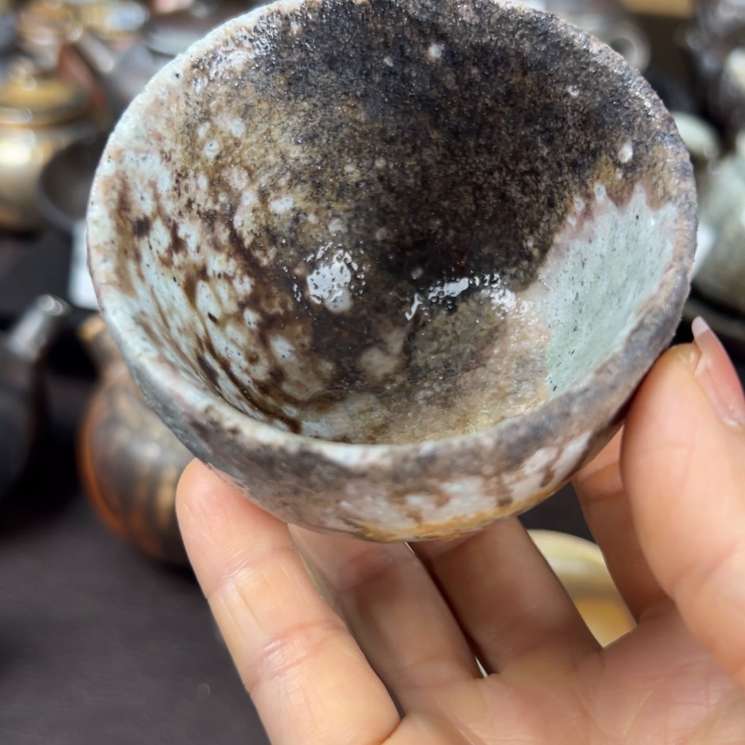 杯柴烧茶器主人杯