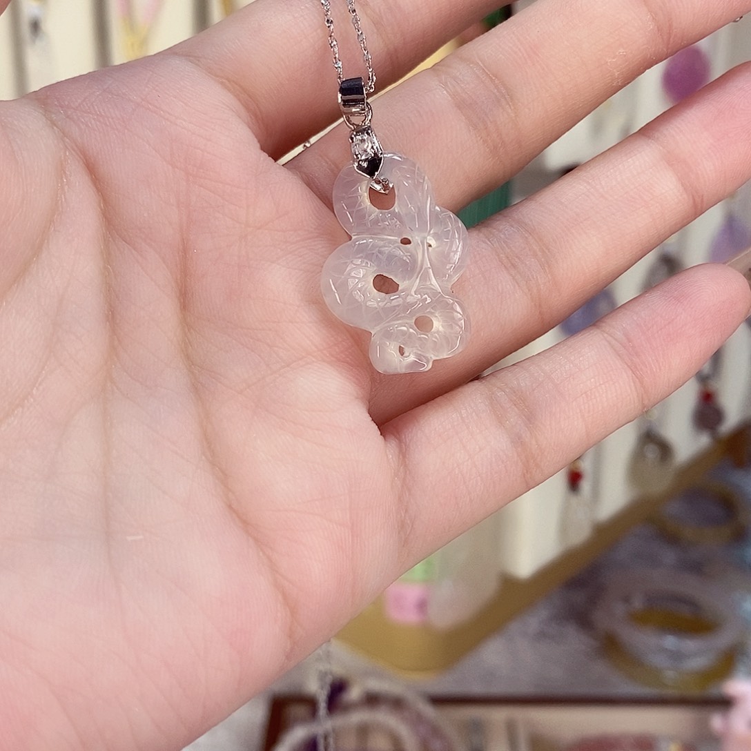 玛瑙/玉髓项链未镶嵌