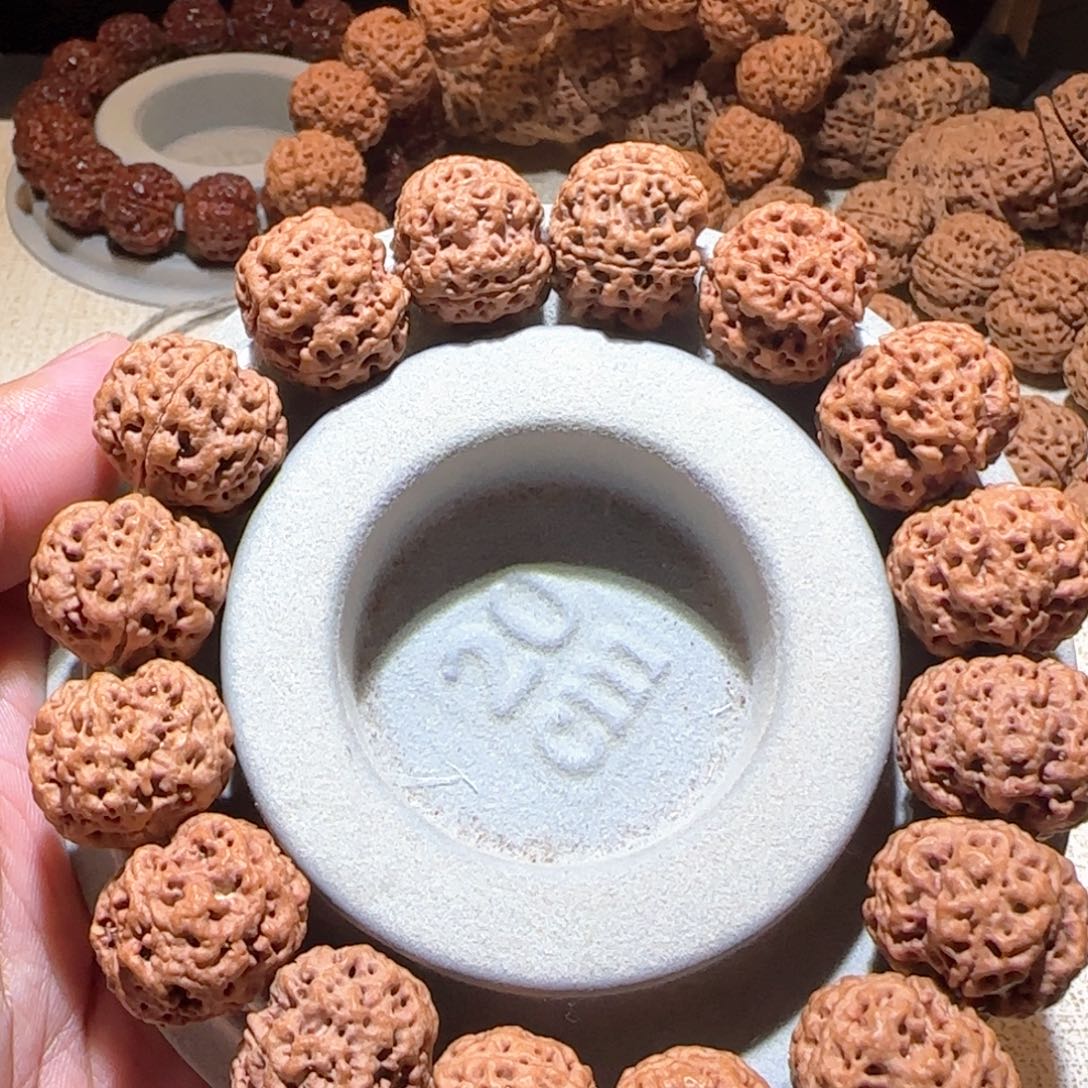 蜡***竹吊坠金刚菩提蜂窝