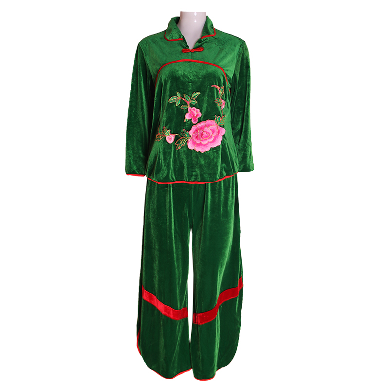 E122  广场舞服饰新款秧歌服