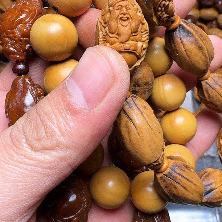 橄榄核手串我是真的