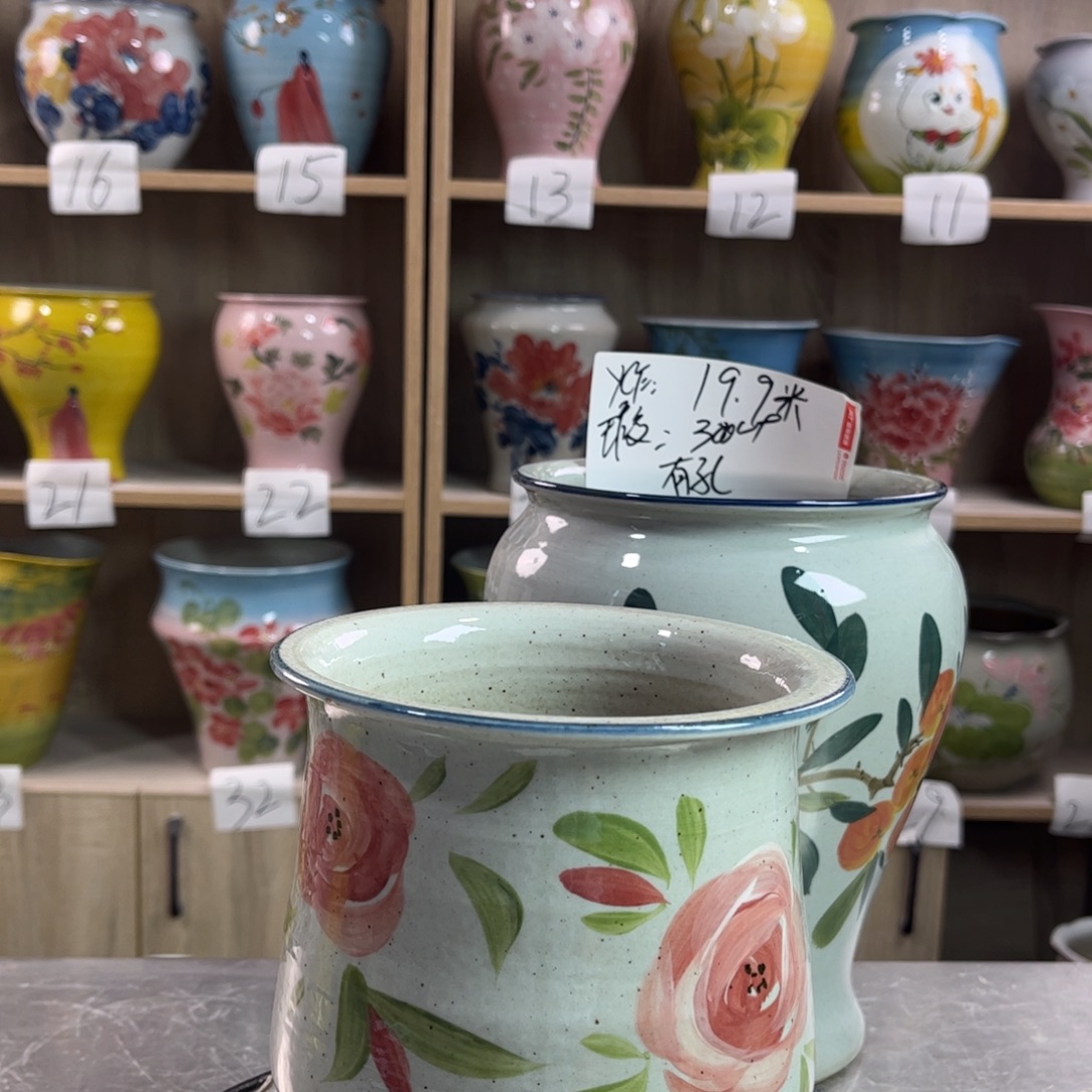 景德镇陶瓷花盆花盆