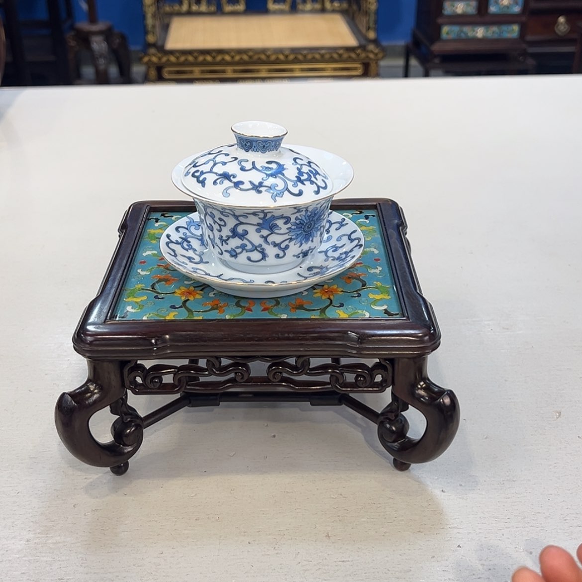 【闪购商品】红酸枝木类成套家具底座