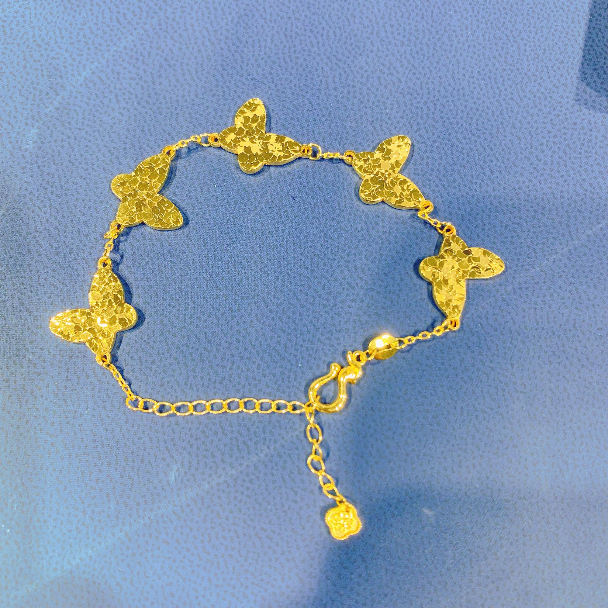 手链 A29S003手链古法蝴蝶手链多样性发货