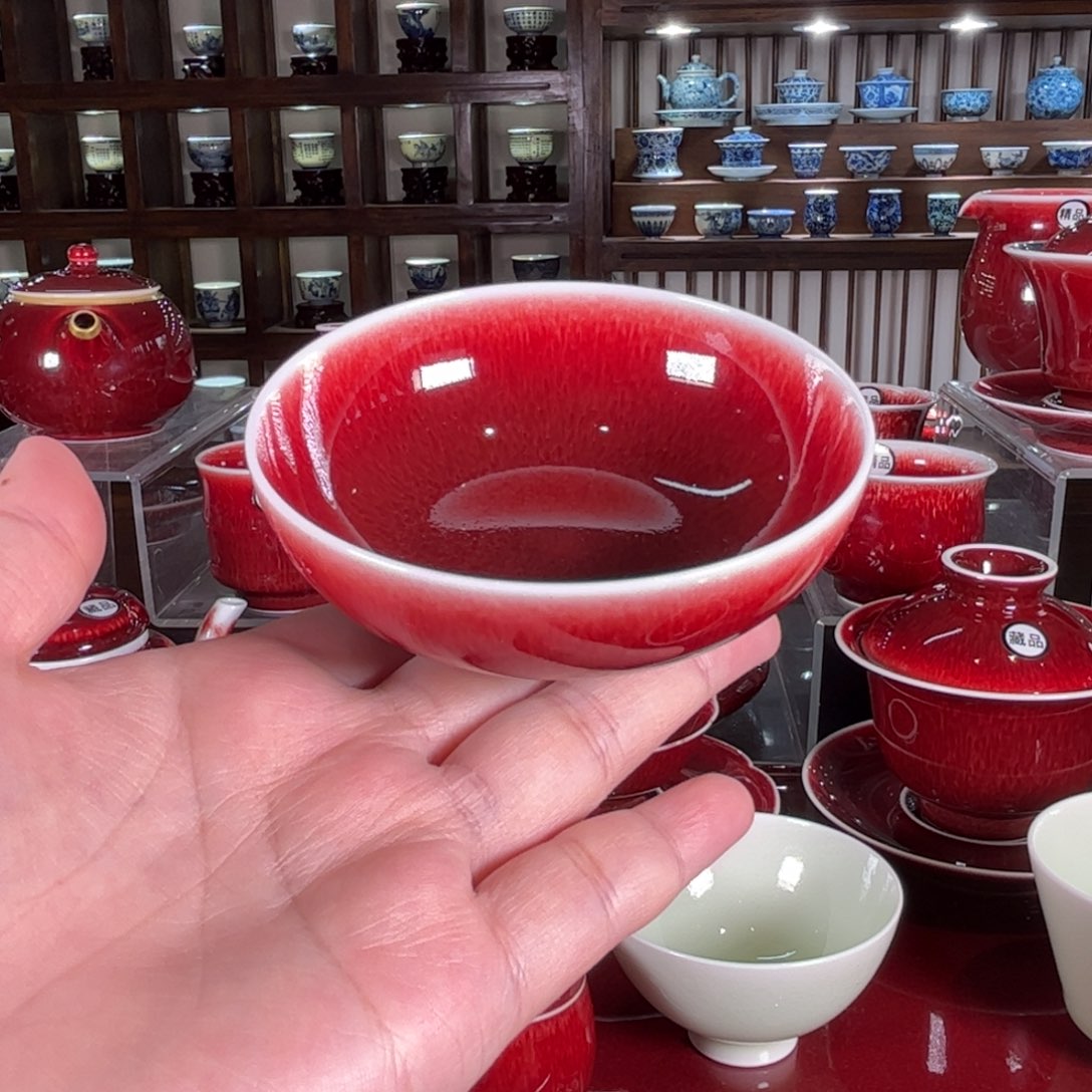 杯子景德镇高温原矿釉