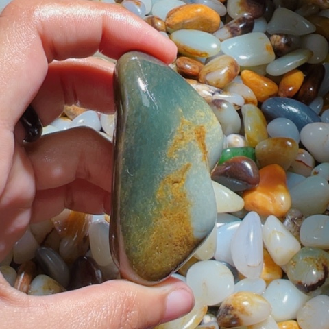 和田玉（糖玉）手链未镶嵌13