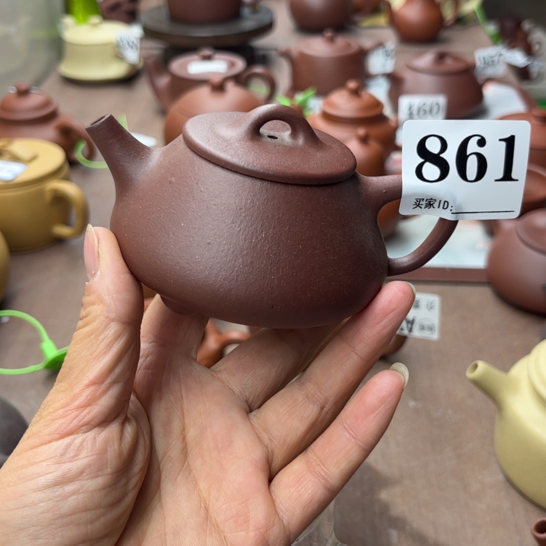 紫砂茶壶底槽清瑕疵130cc