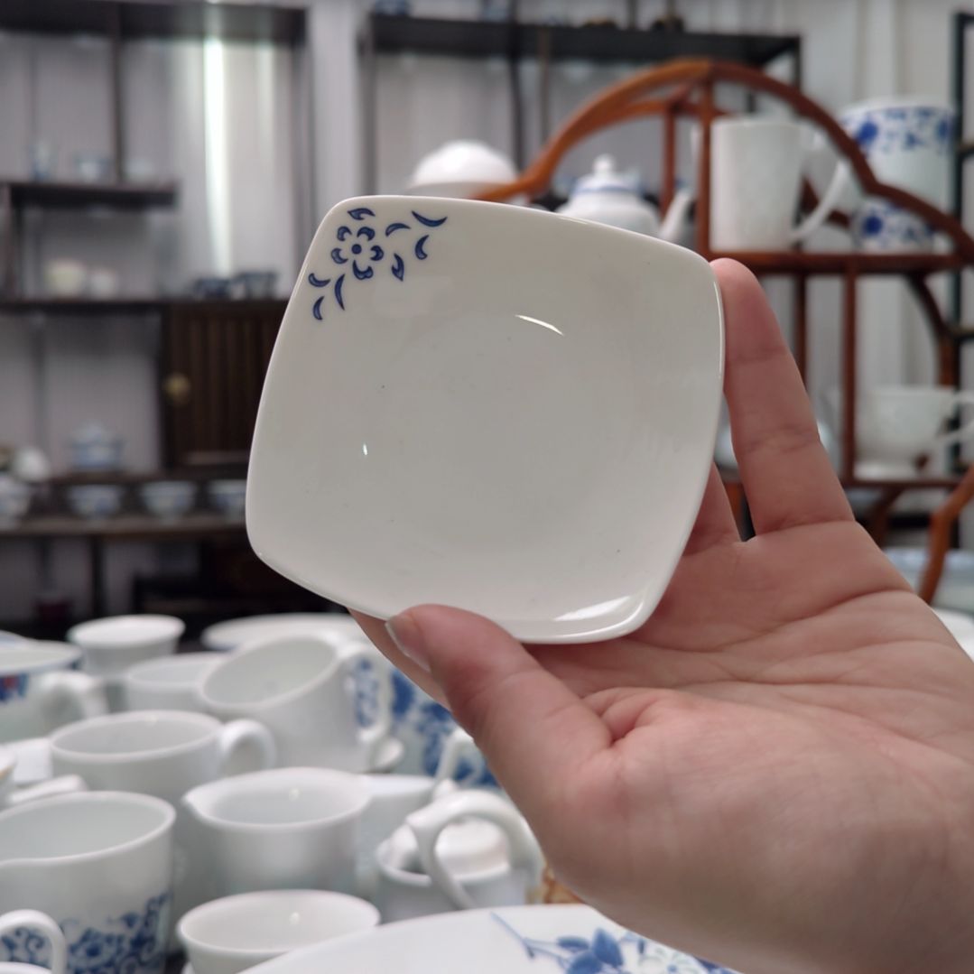 瓷清韵3寸味碟十只装