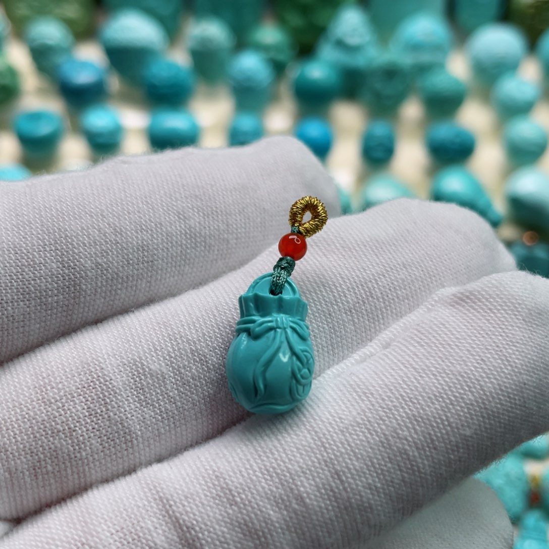 绿松石珠宝奇石未镶嵌