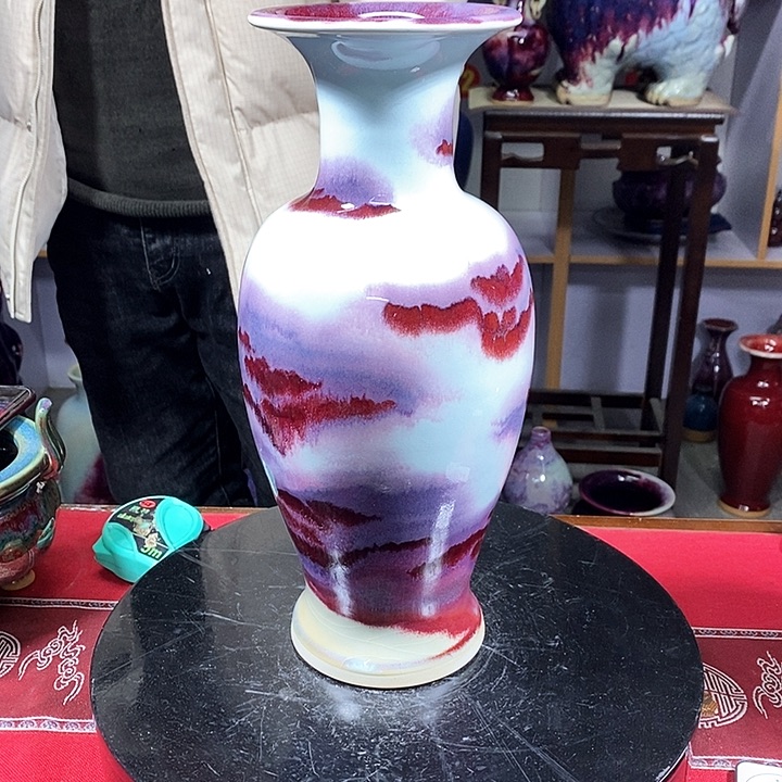 瓶中国神垕精品钧瓷