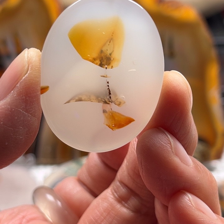 玛瑙/玉髓未镶嵌吊坠(不含链)