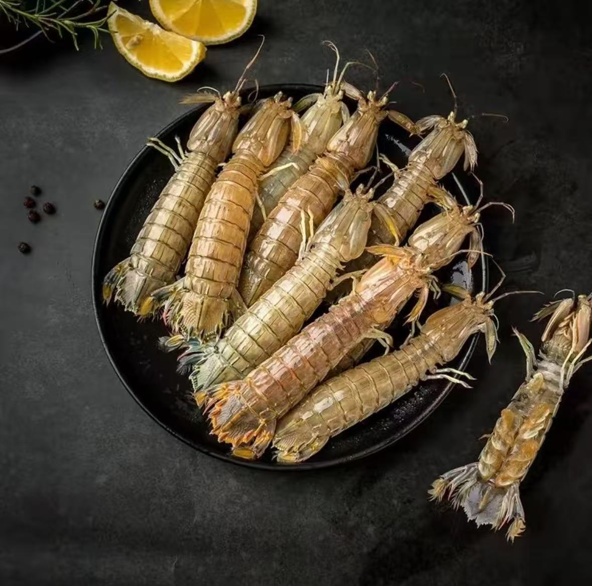 野生特大满膏满黄皮皮虾富贵虾顺丰包邮