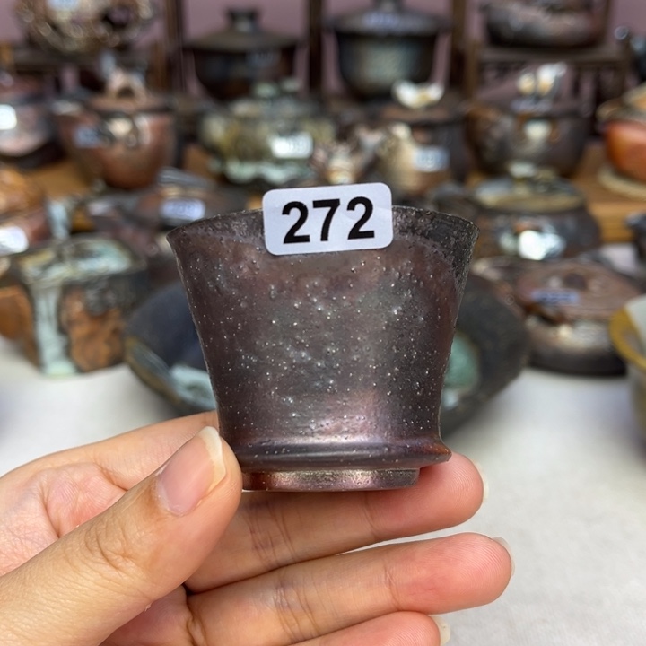 壶裸柴烧陶瓷茶具